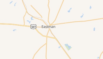 Eastman, Georgia map