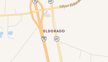 Eldorado, Georgia map