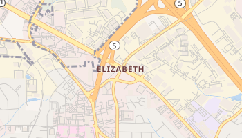 Elizabeth, Georgia map