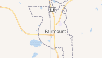 Fairmount, Georgia map