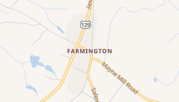 Farmington, Georgia map