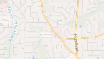 Floyd, Georgia map