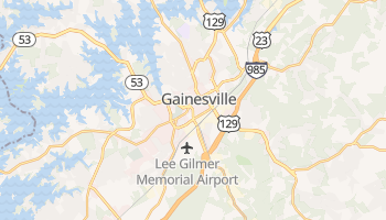 Gainesville, Georgia map