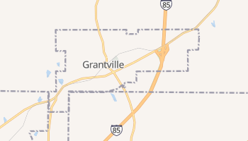 Grantville, Georgia map