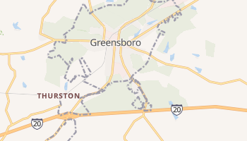 Greensboro, Georgia map