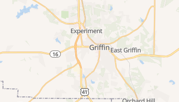 Griffin, Georgia map