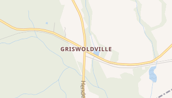 Griswoldville, Georgia map