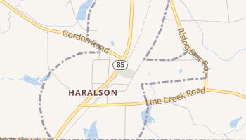 Haralson, Georgia map