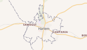 Harlem, Georgia map