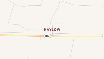 Haylow, Georgia map