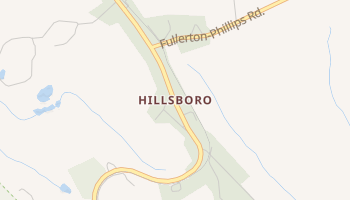 Hillsboro, Georgia map