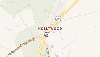 Hollywood, Georgia map