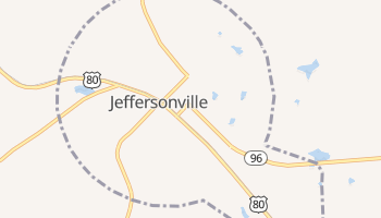 Jeffersonville, Georgia map