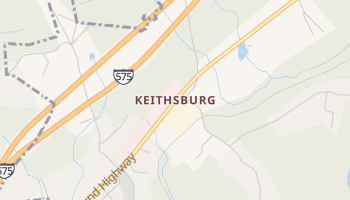Keithsburg, Georgia map