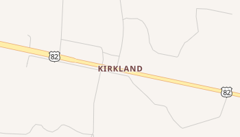 Kirkland, Georgia map