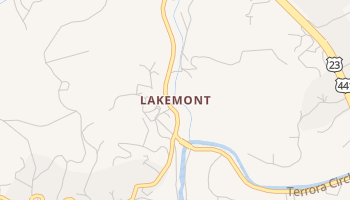 Lakemont, Georgia map