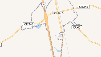 Lenox, Georgia map