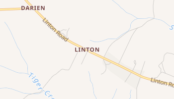 Linton, Georgia map