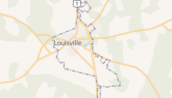 Louisville, Georgia map