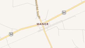 Manor, Georgia map