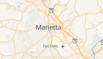Marietta, Georgia map