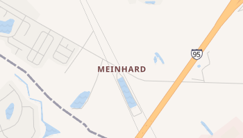 Meinhard, Georgia map