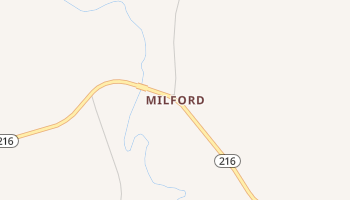 Milford, Georgia map