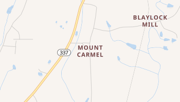 Mount Carmel, Georgia map