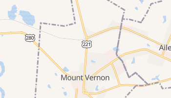 Mount Vernon, Georgia map