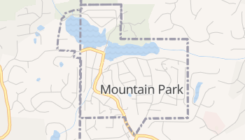 Mountain Park, Georgia map
