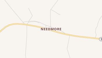 Needmore, Georgia map