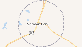 Norman Park, Georgia map