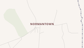 Normantown, Georgia map