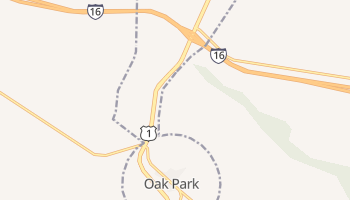 Oak Park, Georgia map