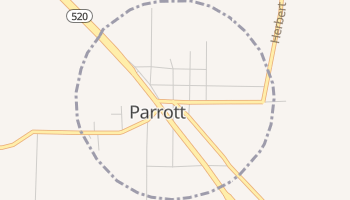 Parrott, Georgia map