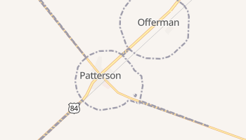 Patterson, Georgia map