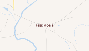 Piedmont, Georgia map