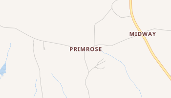 Primrose, Georgia map