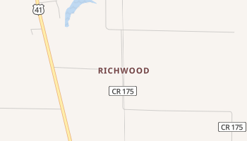 Richwood, Georgia map