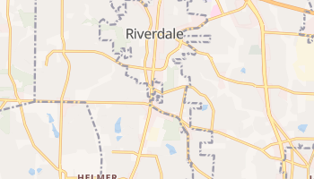 Riverdale, Georgia map