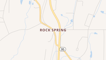Rock Spring, Georgia map