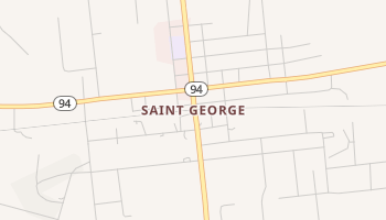 Saint George, Georgia map