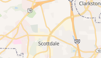 Scottdale, Georgia map