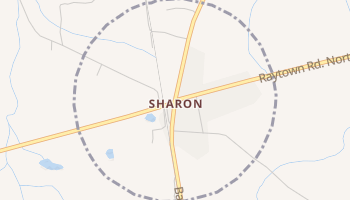 Sharon, Georgia map