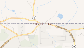 Silver City, Georgia map