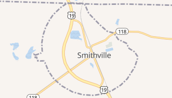 Smithville, Georgia map