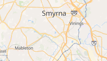 Smyrna, Georgia map