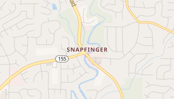 Snapfinger, Georgia map