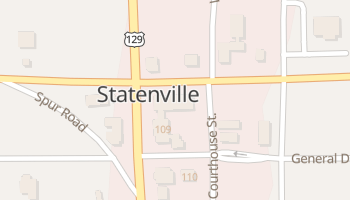 Statenville, Georgia map