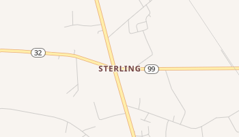 Sterling, Georgia map